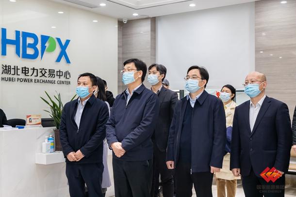公司向导造访湖北省电力生意中心